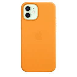iPhone 12 | 12 Pro Leather Case MagSafe Orange