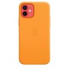 iPhone 12 | 12 Pro Leather Case MagSafe Orange