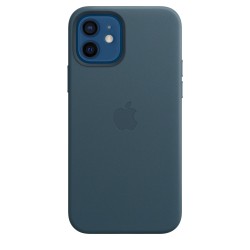 iPhone 12 | 12 Pro Leather Case MagSafe Blue