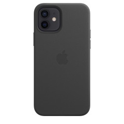 iPhone 12 | 12 Pro Leather Case MagSafe Black