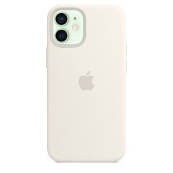 iPhone 12 Mini Silicone Case MagSafe WhiteMHKV3ZM/A