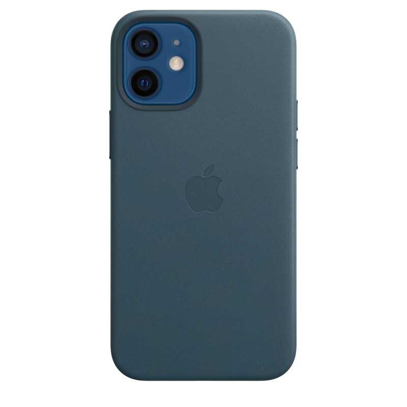 iPhone 12 Mini Leather Case MagSafe Baltic BlueMHK83ZM/A