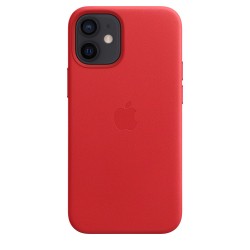 iPhone 12 Mini Leather Case MagSafe RedMHK73ZM/A