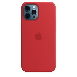 iPhone 12 Pro Max Silicone Case MagSafe RedMHLF3ZM/A