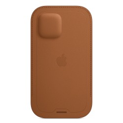 iPhone 12 | 12 Pro Leather Sleeve MagSafe Saddle BrownMHYC3ZM/A