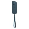 iPhone 12 | 12 Pro Leather Sleeve MagSafe Blue