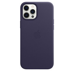 iPhone 12 Pro Max Leather Case MagSafe Deep VioletMJYT3ZM/A