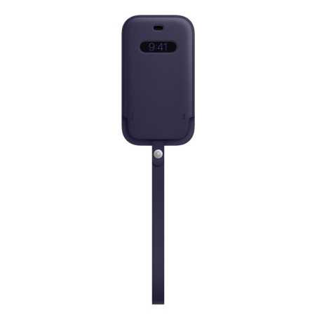 iPhone 12 Mini Leather Sleeve MagSafe Deep VioletMK093ZM/A