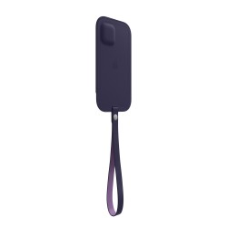 iPhone 12 Mini Leather Sleeve MagSafe Deep VioletMK093ZM/A