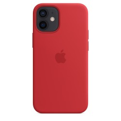 iPhone 12 Mini Silicone Case MagSafe RedMHKW3ZM/A