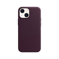 iPhone 13 Mini Leather Case MagSafe Dark Cherry