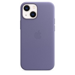 iPhone 13 Mini Leather Case MagSafe Purple