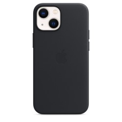 iPhone 13 Mini Leather Case MagSafe Midnight