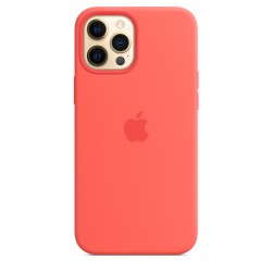 iPhone 12 Pro Max Silicone Case MagSafe Pink CitrusMHL93ZM/A