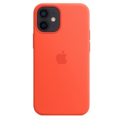 iPhone 12 Mini Silicone Case MagSafe Electric OrangeMKTN3ZM/A