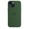 iPhone 13 Mini Silicone Case MagSafe Green