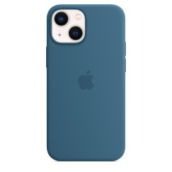 iPhone 13 Mini Silicone Case MagSafe Blue