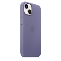 iPhone 13 Leather Case MagSafe Purple