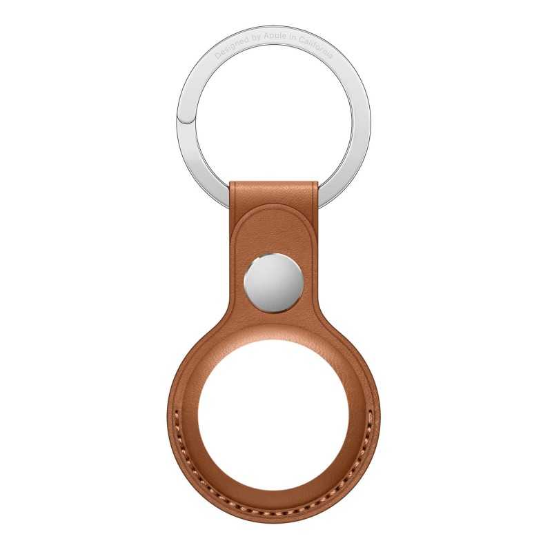 AirTag Leather Key Ring Saddle BrownMX4M2ZM/A