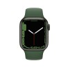 Apple Watch 7 GPS 41mm Green AluMinium Case Clover Sport B RegularMKN03TY/A