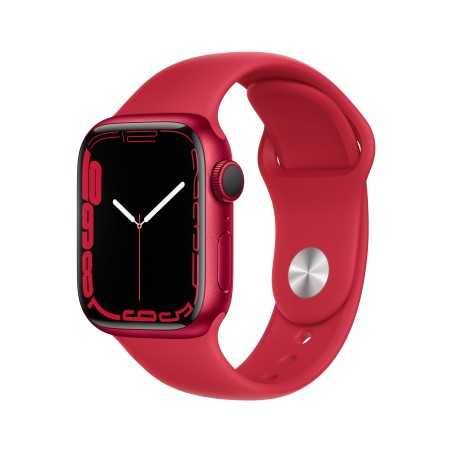 Apple Watch 7 GPS 41mm Red AluMinium Case Red Sport B RegularMKN23TY/A