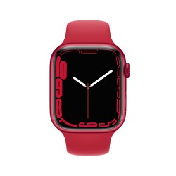 Apple Watch 7 GPS 45mm Red AluMinium Case Red Sport B RegularMKN93TY/A