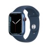 Apple Watch 7 GPS Cellular 45mm Blue AluMinium Case Ass Blue Sport B RegularMKJT3TY/A