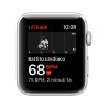Apple Watch 3 GPS 42mm Silver AluMinium Case White Sport BMTF22QL/A