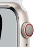 Apple Watch Nike 7 GPS Cellular 45mm Starlight AluMinium Case Pure PlatinumBlack B RegularMKL43TY/A