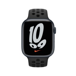 Apple Watch Nike 7 GPS Cellular 45mm Midnight AluMinium Case AnthraciteBlack B RegularMKL53TY/A