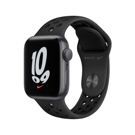 Apple Watch Nike SE GPS 40mm Grey AluMinium Case AnthraciteBlack B RegularMKQ33TY/A