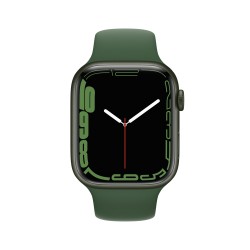 Apple Watch 7 GPS Cellular 45mm Green AluMinium Case Clover Sport B RegularMKJR3TY/A