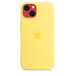 iPhone 13 Silicone Case MagSafe Yellow