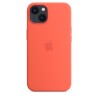 iPhone 13 Silicone Case MagSafe Orange