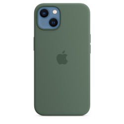 iPhone 13 Silicone Case MagSafe Green