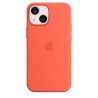 iPhone 13 Mini Silicone Case MagSafe Orange