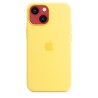 iPhone 13 Mini Silicone Case MagSafe Yellow