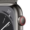 Watch 8 GPS Cellular 45mm Graphite Steel Case Graphite Milanese