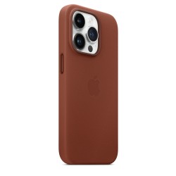 iPhone 14 Pro Leather Case MagSafe Umber