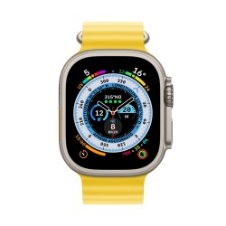 Watch Ultra GPS Cellular 49mm Titanium Yellow