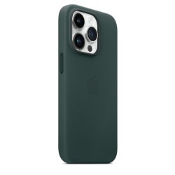 iPhone 14 Pro Leather Case MagSafe Forest Green
