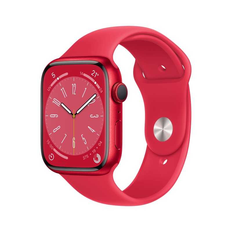 Buy Watch 8 GPS 45mm AluMinium Red from Apple Cheap|i❤ShopDutyFree.uk