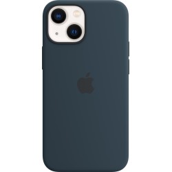 🎁 Save Big! iPhone 13 Mini Silicone Case MagSafe Blue at ShopDutyFree.uk🚀