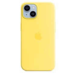 Buy iPhone 14 Silicone Case MagSafe Canary Yellow from Apple Cheap|i❤ShopDutyFree.uk