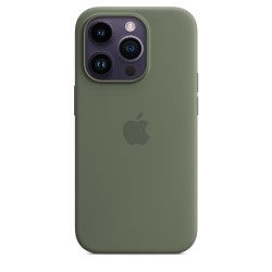 🎁 Save Big! iPhone 14 Pro Silicone Case MagSafe Olive at ShopDutyFree.uk🚀