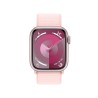 🎁 Save Big! Watch 9 aluminum 41 pink fabric band at ShopDutyFree.uk🚀