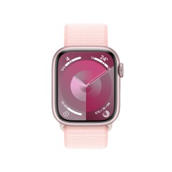 🎁 Save Big! Watch 9 Aluminum 41 Cell pink band pink fabric at ShopDutyFree.uk🚀
