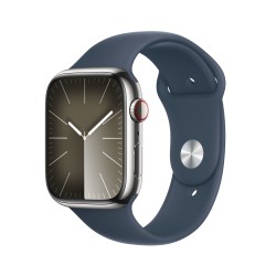 🎁 Save Big! Watch 9 Steel 45 Cell Silver Band Blue S/M at ShopDutyFree.uk🚀