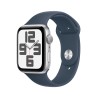 🎁 Save Big! Watch SE GPS 44mm Silver Aluminium Blue S/M at ShopDutyFree.uk🚀