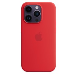 🎁 Save Big! iPhone 14 Pro Silicone Case MagSafe Red at ShopDutyFree.uk🚀